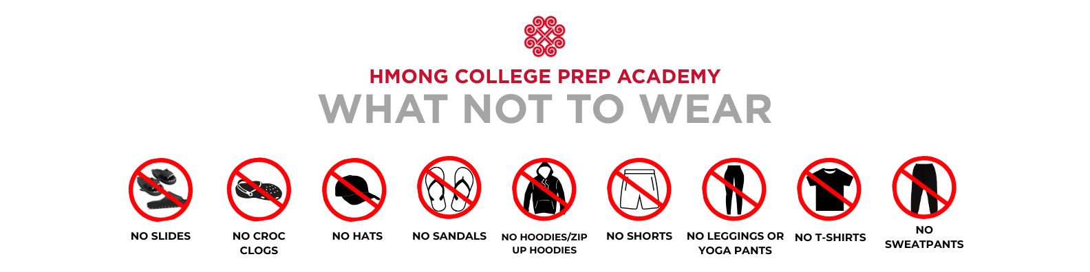 not to wear